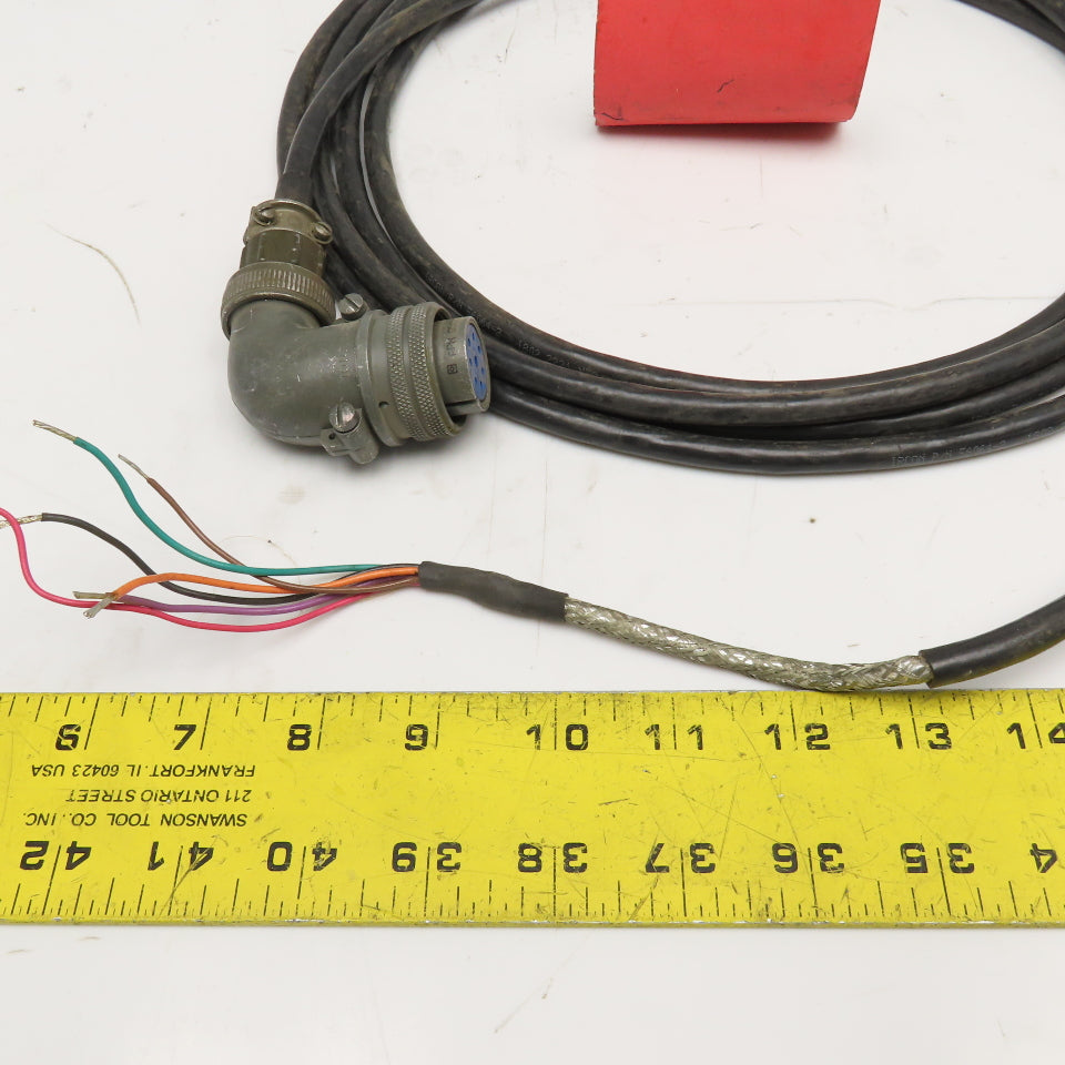 Ircon 56064-2 6 Conductor W/ Ground Shielded Cable 13'
