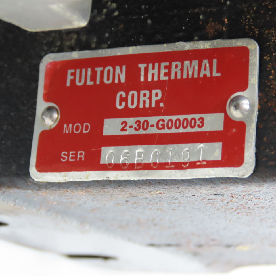 Fulton 2-30-G00003 5HP End Suction Centrifugal 230/460V 3PH 2" x 1.5" Ports