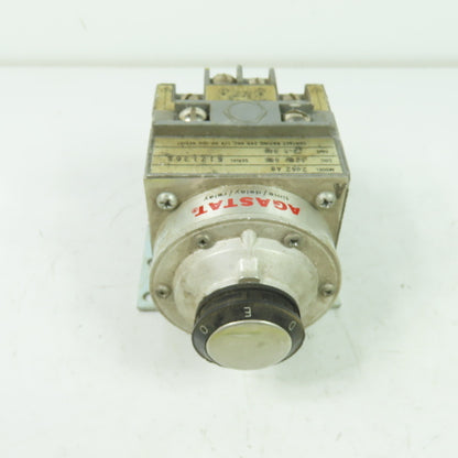 Agastat 2442 AB Time Delay Relay 120VAC Coil .2-5 Sec Range
