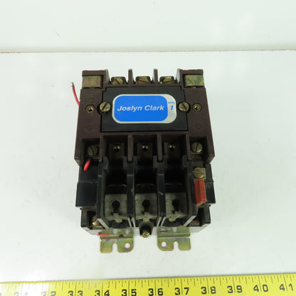 Joslyn Clark T13U031 Nema Size 1 10HP 27A Motor Starter 600VAC
