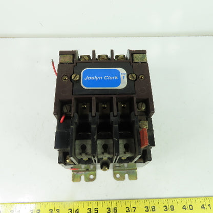 Joslyn Clark T13U031 Nema Size 1 10HP 27A Motor Starter 600VAC