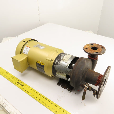 Baldor 38758 5HP End Suction Centrifugal 230/460V 3PH 2.25" x 1-7/16" Ports