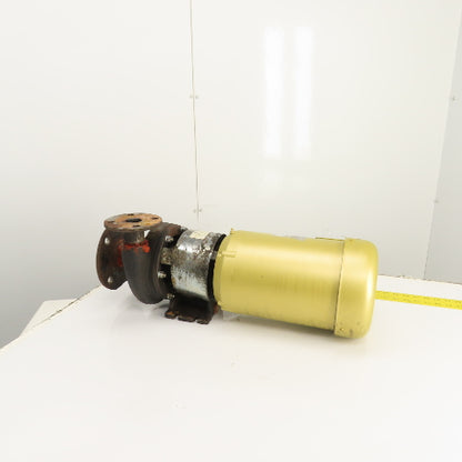 Baldor 38758 5HP End Suction Centrifugal 230/460V 3PH 2.25" x 1-7/16" Ports