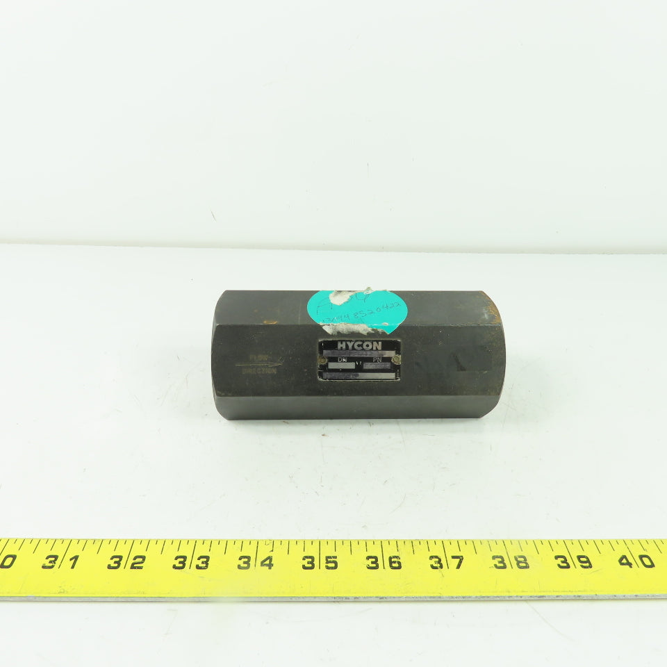 Hycon RV25-1.1/2 Check Valve 5000PSI