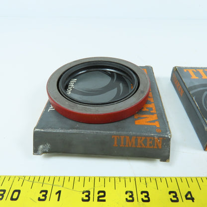 Timken National 413247 SEAL700994 Oil Seal 2-3/8" ID 3.371"OD x 0.375 Lot Of 2