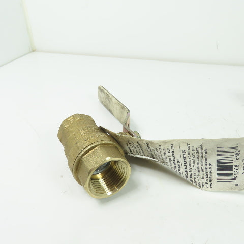 Watts LFFBV-3C-M1 3/4" Female Brass Ball Valve 600WOG Lot Of 3