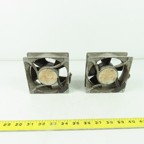 Sanyo 91-8478 Cabinet Cooling Fan 200V 50/60Hz Lot Of 3