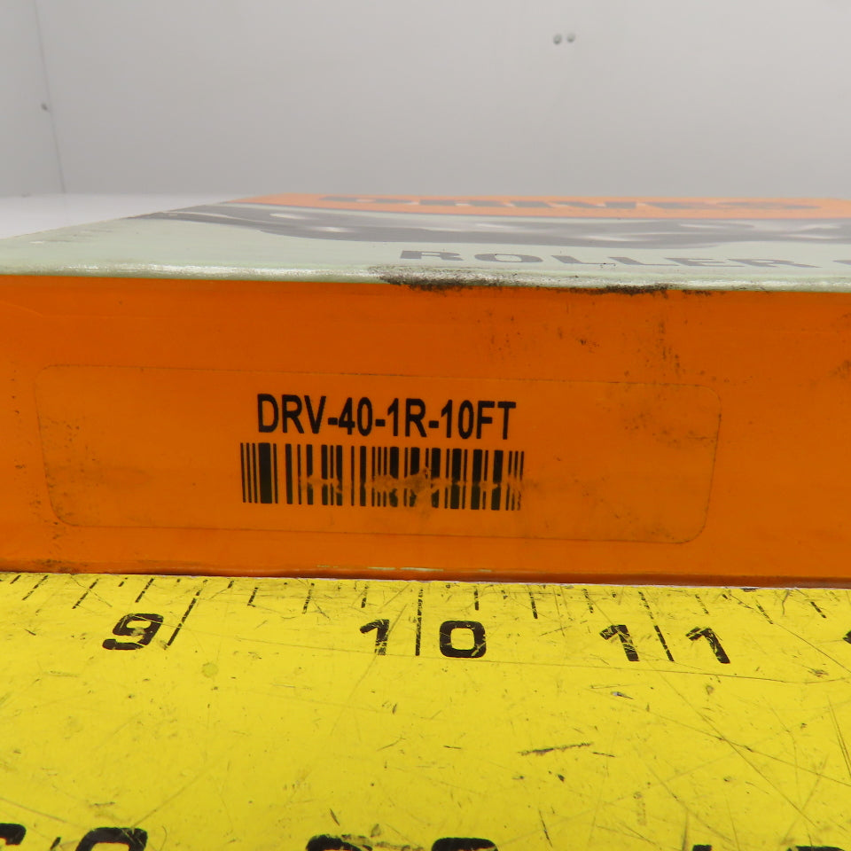 Timken DRV-40-1R-10FT 40-1 Single Strand Riveted Roller Chain 10'