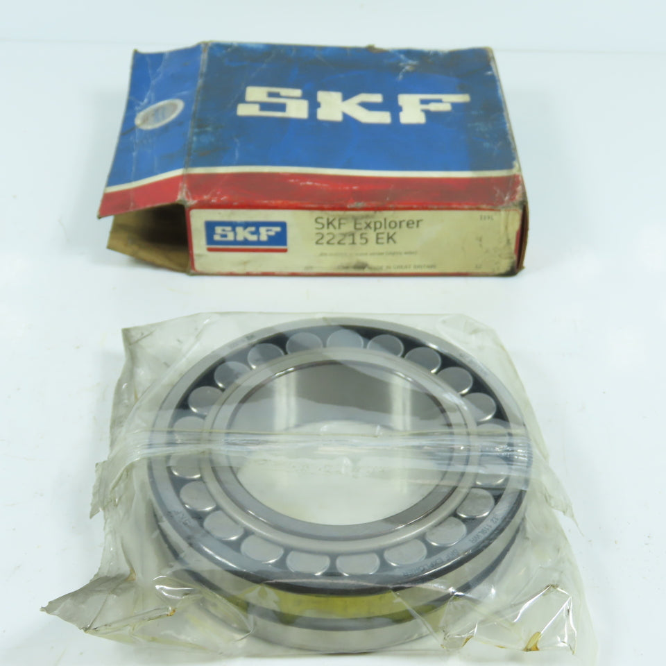 SKF 22215 EK 2-Row Spherical Roller Bearing 75mm ID x 130mm OD x 31mm