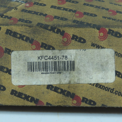 Rexnord KFC4451-78 4-Bolt Standard Duty Centrik-Lok Ball Bearing 1-7/8" Bore