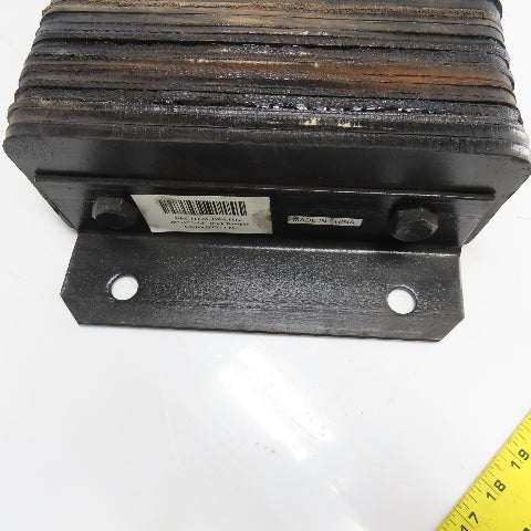 DB-L1812 20" X 12" X 4.5" Bolt-On Loading Rubber Dock Bumper