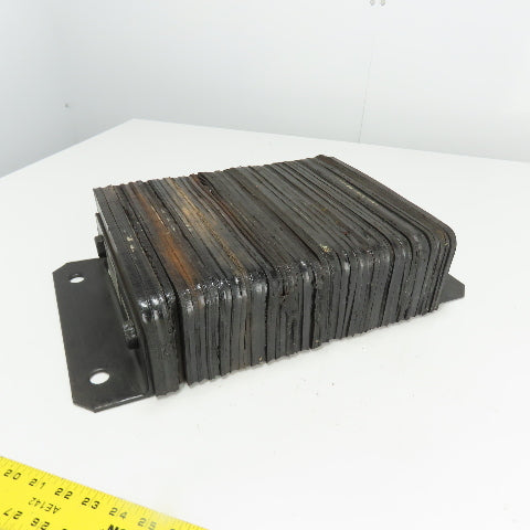 DB-L1812 20" X 12" X 4.5" Bolt-On Loading Rubber Dock Bumper