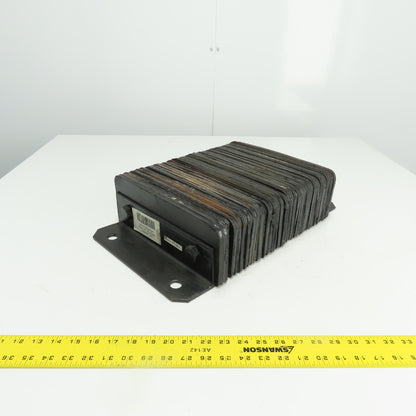 DB-L1812 20" X 12" X 4.5" Bolt-On Loading Rubber Dock Bumper