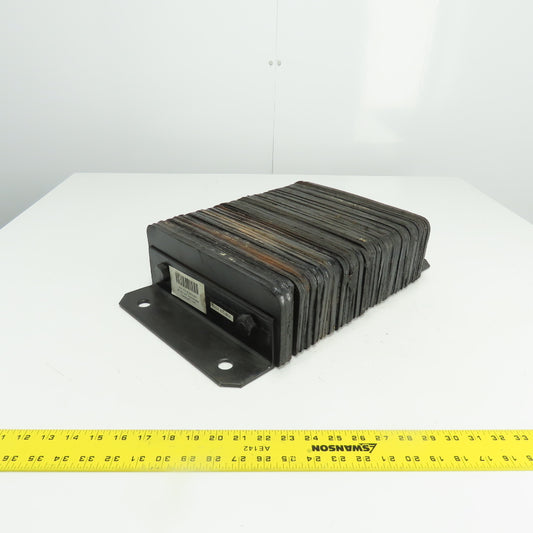DB-L1812 20" X 12" X 4.5" Bolt-On Loading Rubber Dock Bumper