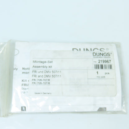 Dungs 219967 Mounting Kit For FRI & DMV 507/11, FRI 705-707/6