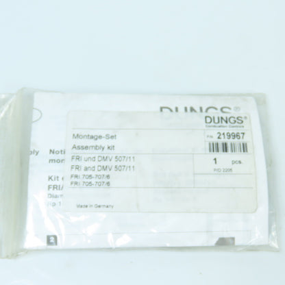 Dungs 219967 Mounting Kit For FRI & DMV 507/11, FRI 705-707/6