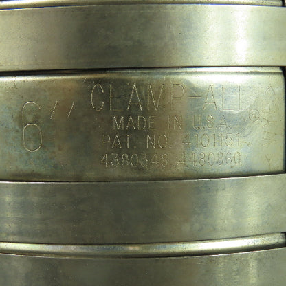 Clamp-All 6" Hi-Torq 125 Stainless Steel No-Hub Coupling