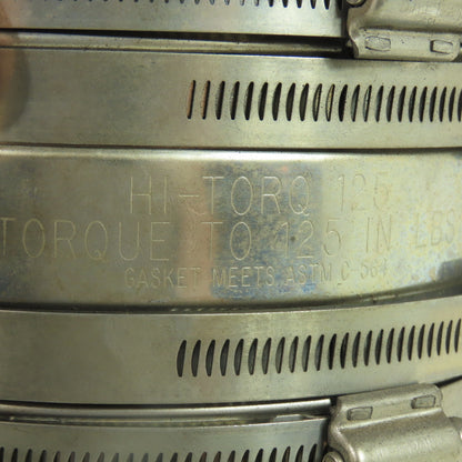 Clamp-All 6" Hi-Torq 125 Stainless Steel No-Hub Coupling