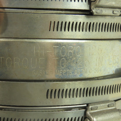 Clamp-All 6" Hi-Torq 125 Stainless Steel No-Hub Coupling