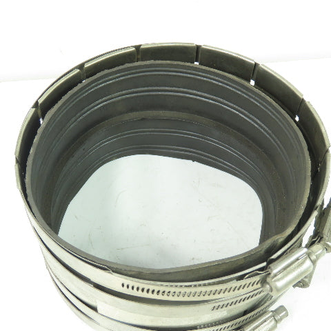 Clamp-All 6" Hi-Torq 125 Stainless Steel No-Hub Coupling