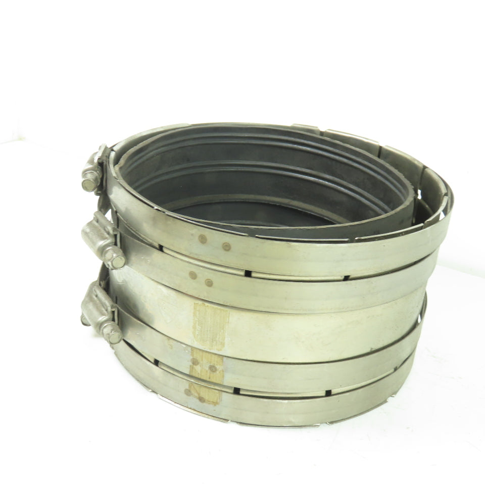 Clamp-All 6" Hi-Torq 125 Stainless Steel No-Hub Coupling