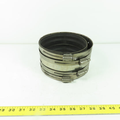 Clamp-All 6" Hi-Torq 125 Stainless Steel No-Hub Coupling