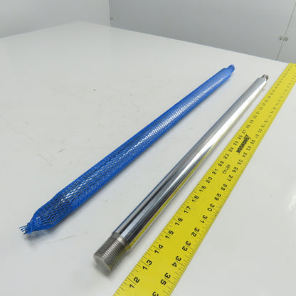 Stainless Steel Loader Clamp Cylinder Shaft 1-1/4" OD 27-1/4" OAL Lot of 2
