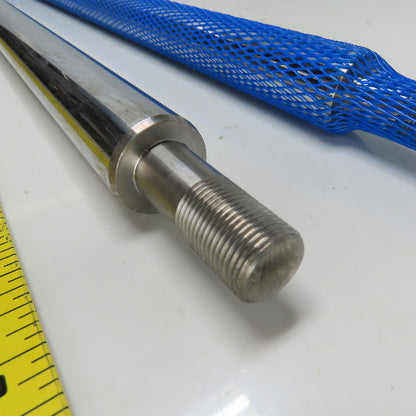 Stainless Steel Loader Clamp Cylinder Shaft 1-1/4" OD 27-1/4" OAL Lot of 2