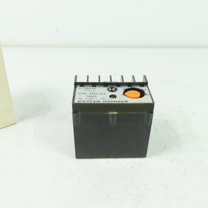 Cutler-Hammer D87AE Time Delay Relay Module .3-30 Sec 120V NEW