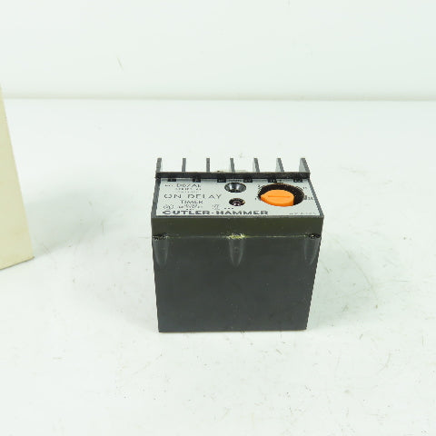 Cutler-Hammer D87AE Time Delay Relay Module .3-30 Sec 120V NEW