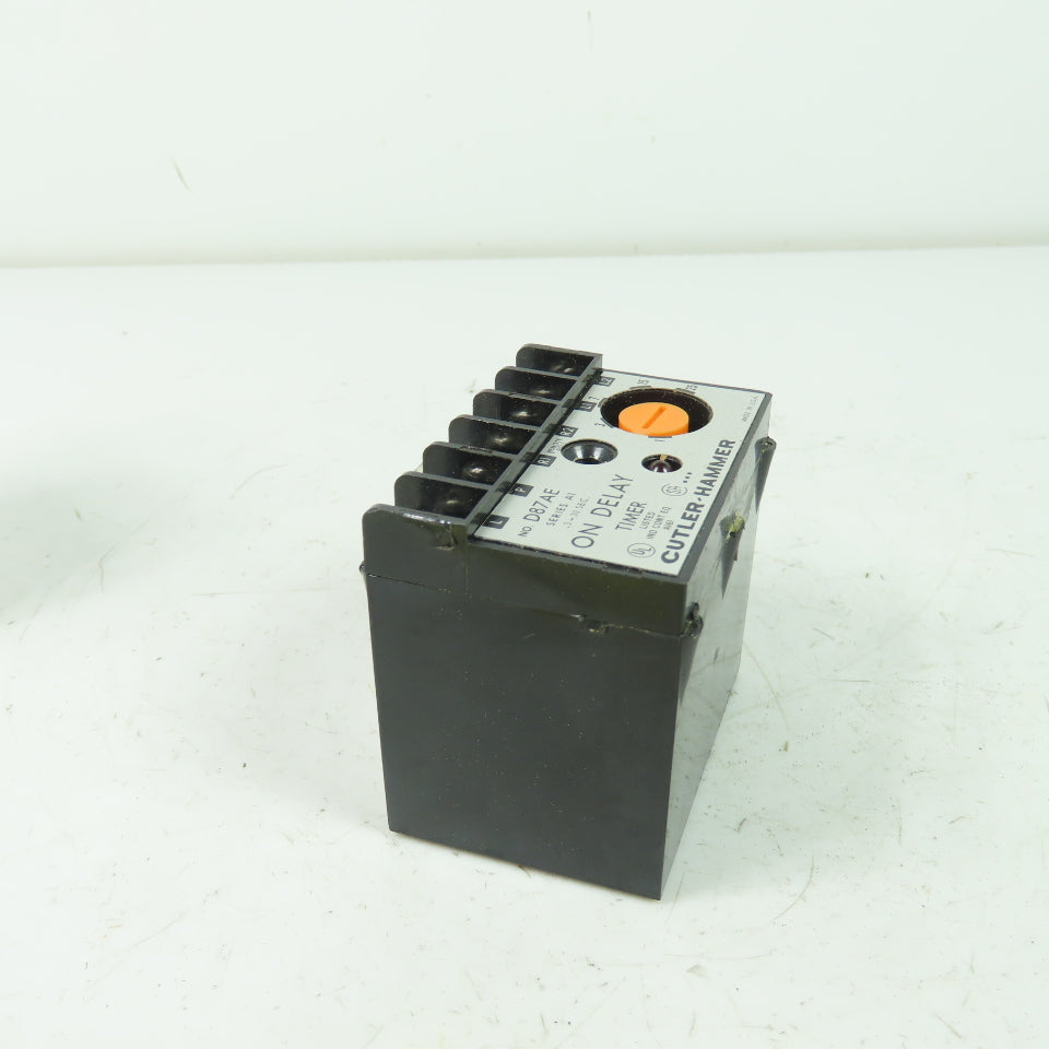 Cutler-Hammer D87AE Time Delay Relay Module .3-30 Sec 120V NEW