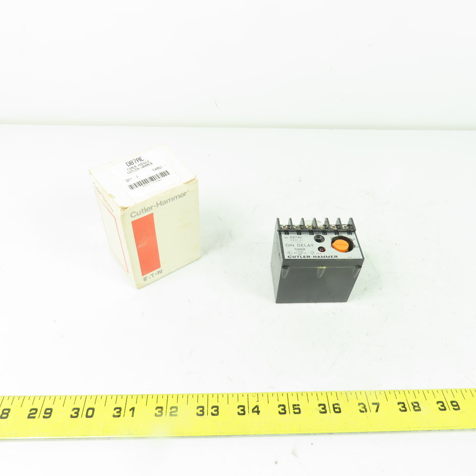 Cutler-Hammer D87AE Time Delay Relay Module .3-30 Sec 120V NEW