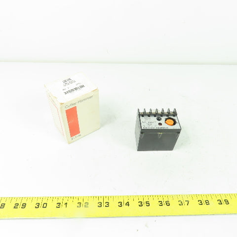 Cutler-Hammer D87AE Time Delay Relay Module .3-30 Sec 120V NEW