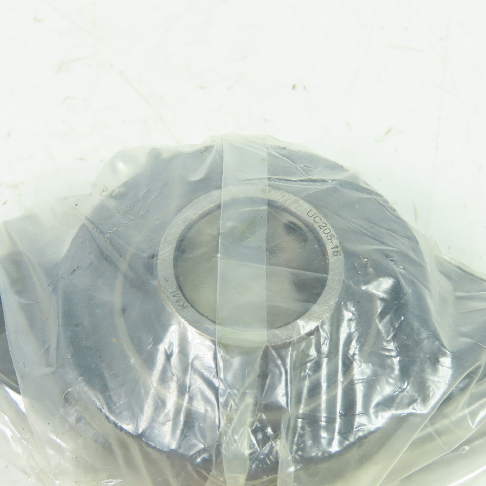 KML UCFT205-16 2-Bolt Flange Mount Ball Bearing 1" ID Bore