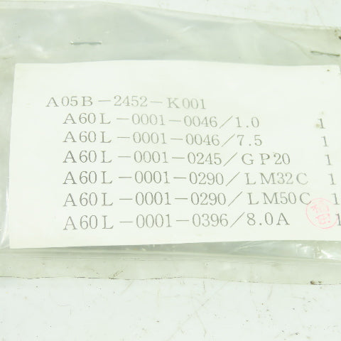 Fanuc A05B-2452-K001 Robot Fuse Kit