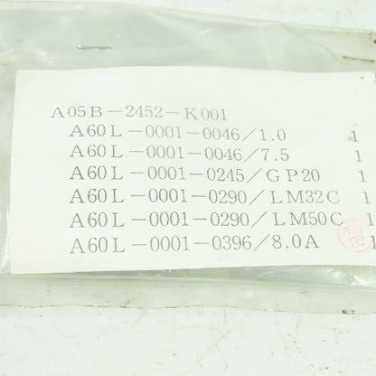 Fanuc A05B-2452-K001 Robot Fuse Kit