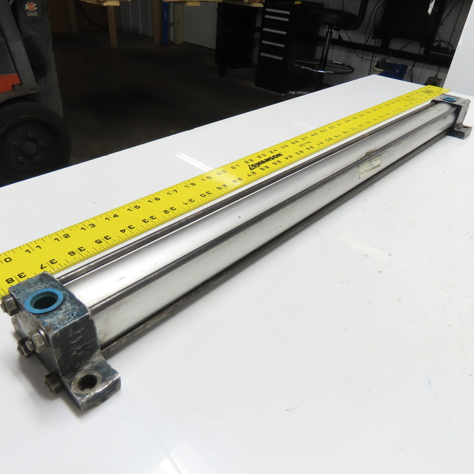 TRD Double Acting Pneumatic Cylinder 1.5" Bore 24" Stroke 250PSI Max
