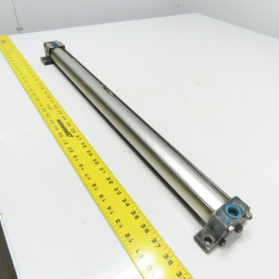 TRD Double Acting Pneumatic Cylinder 1.5" Bore 24" Stroke 250PSI Max