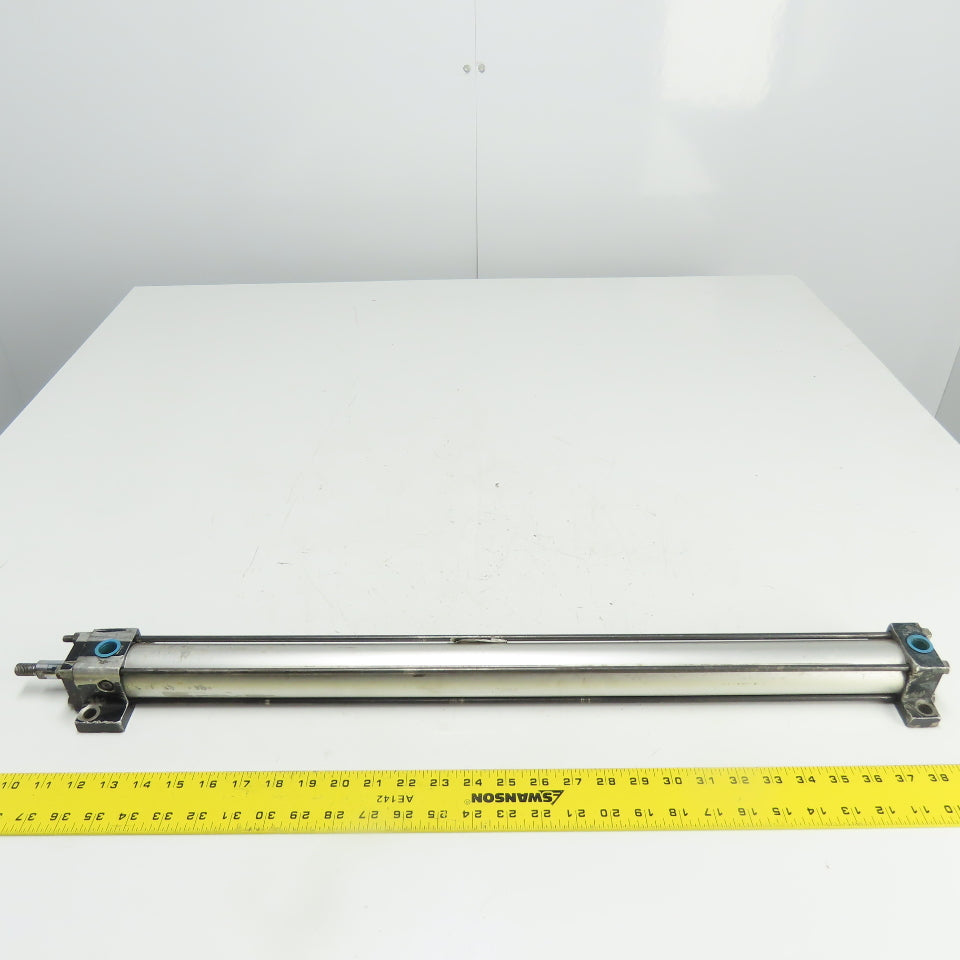 TRD Double Acting Pneumatic Cylinder 1.5" Bore 24" Stroke 250PSI Max
