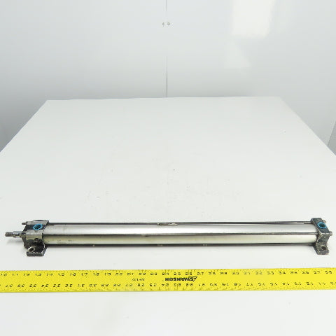TRD Double Acting Pneumatic Cylinder 1.5" Bore 24" Stroke 250PSI Max