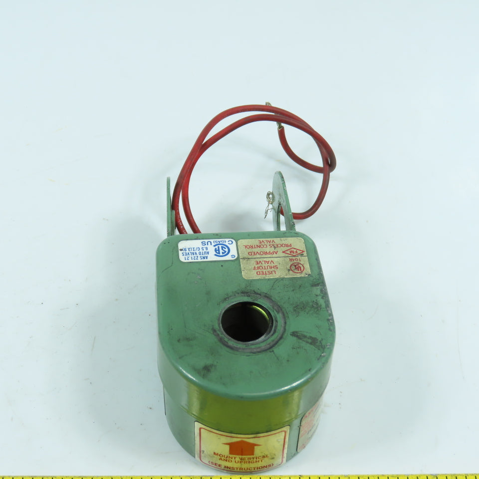 Asco JB8214050 Solenoid Valve Coil 120V 60HZ