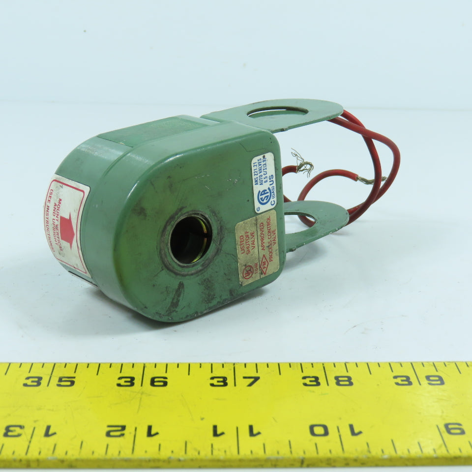 Asco JB8214050 Solenoid Valve Coil 120V 60HZ