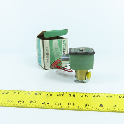 Asco 8262G262 1/4" Air Water Oil Solenoid Valve 120V 60HZ 130PSI NEW