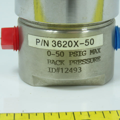 BOC SGD3620X-50 Stainless Steel Gas Flow Regulator 0-50PSIG Max 3/8" NPT