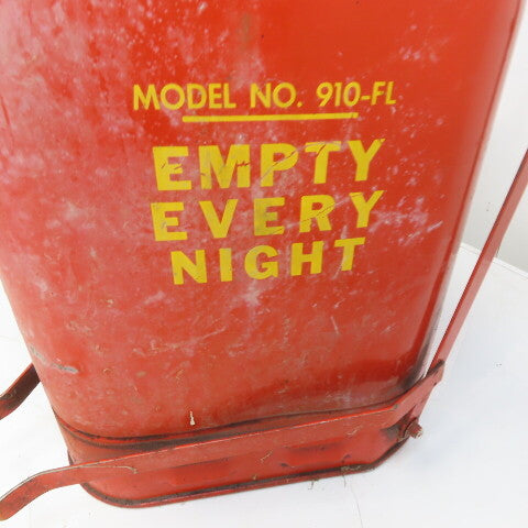 Eagle Model 910-FL Steel Oil Rag Waste Can 10 Gallon W/Foot Pedal Lid