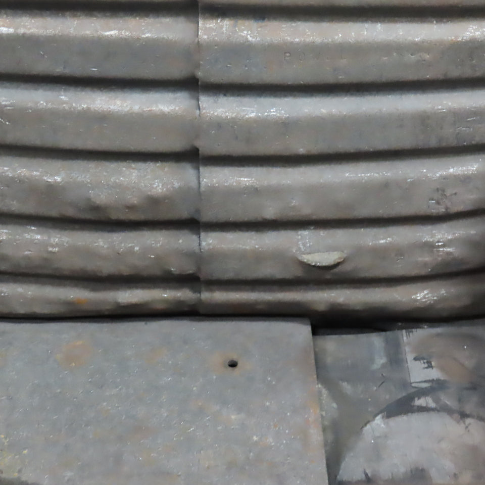 30" x 30" x 18" Deep Steel Corrugated Stackable Storage Tote Box