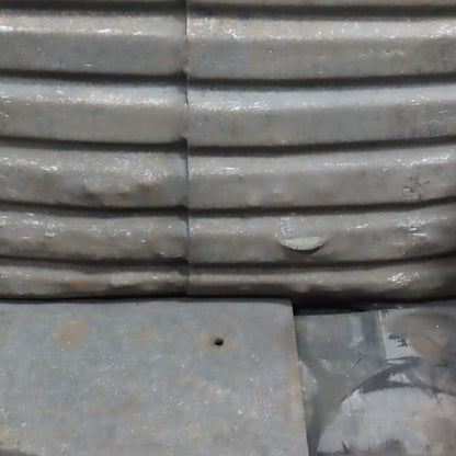 30" x 30" x 18" Deep Steel Corrugated Stackable Storage Tote Box