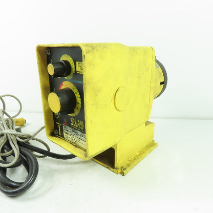 LMI Milton Roy A741-352TI Metering Pump 120VAC 0.58 GPM 250PSI