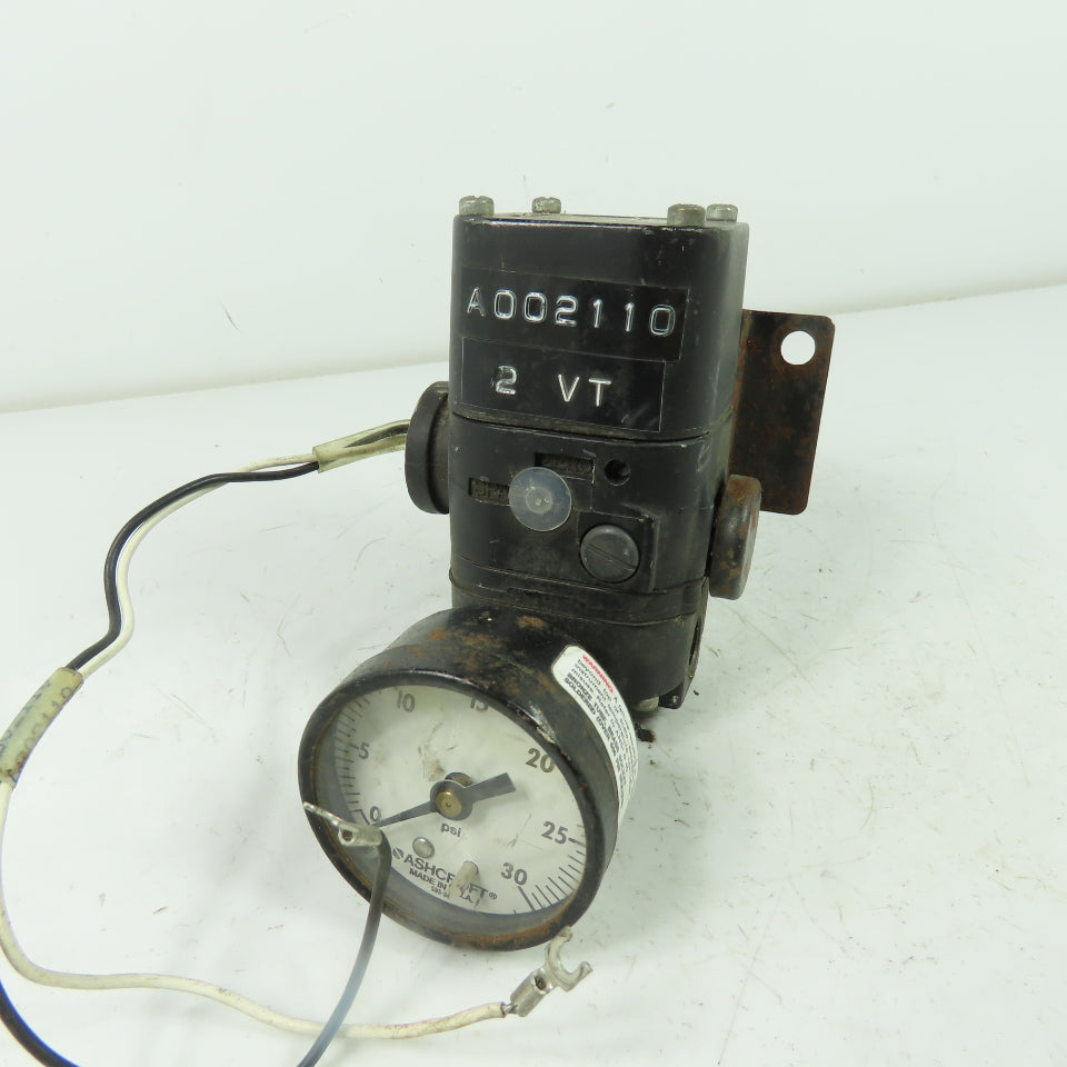 Bellofram 221-961-070 Type 1000 Transducer 4-20mA 3-15PSI Out 18-100PSI Supply