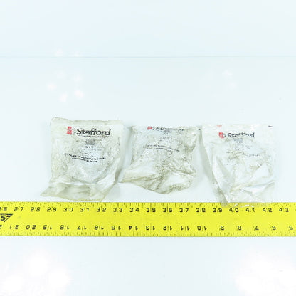 Stafford 8L112, 8L111, 8L110, 1-5/8", 1-3/4", 1-11/16" Split Shaft Collars Lot/3